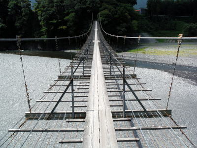 大井川吊り橋