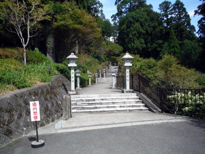 秋葉神社の参道