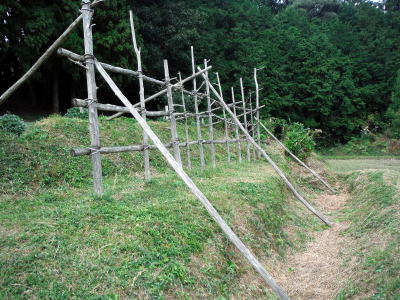 徳川軍の柵